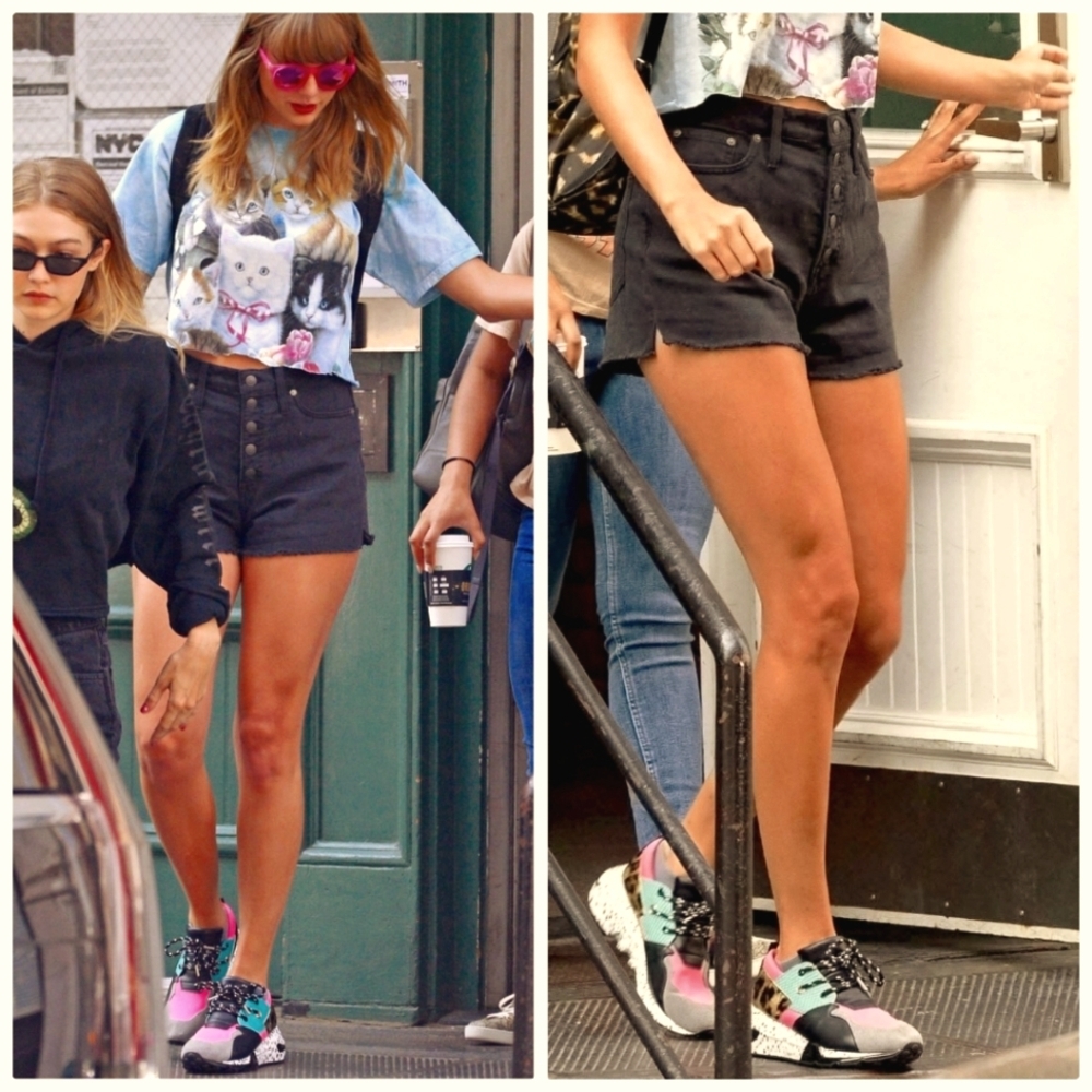 Taylor Swift Steve Madden Cliff Sneakers 3.5
